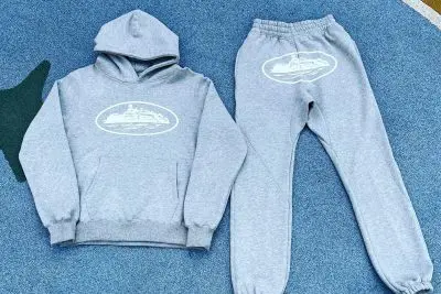 Corteiz Alcatraz Grey Tracksuit