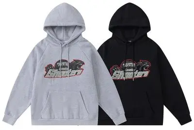 TRAPSTAR CHENILLE DECODED HOODED TRACKSUIT BLACK GREY