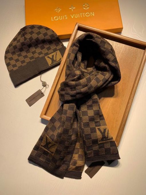 LV Scarf Hat