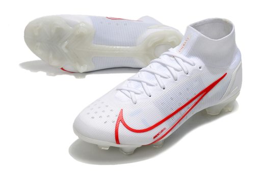 Mercurial Superfly 8 Elite FG White Red
