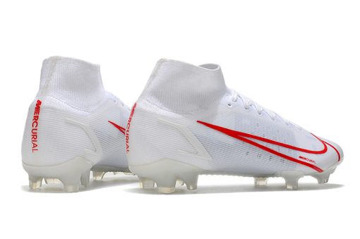 Mercurial Superfly 8 Elite FG White Red