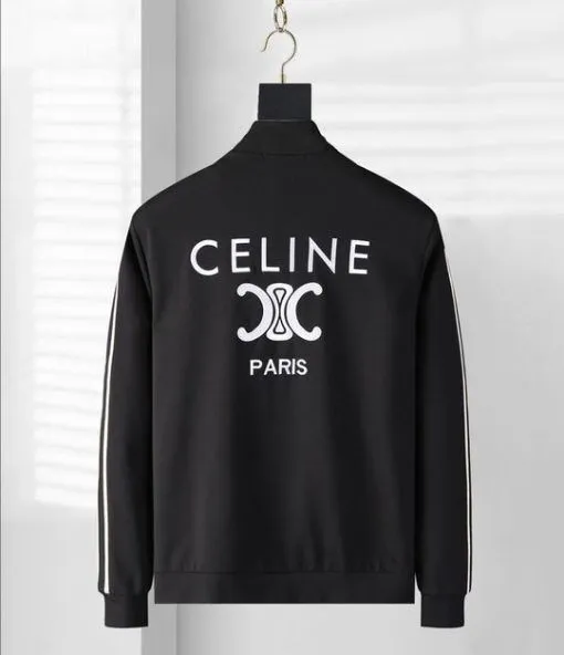 Celine Tracksuit Black Logo