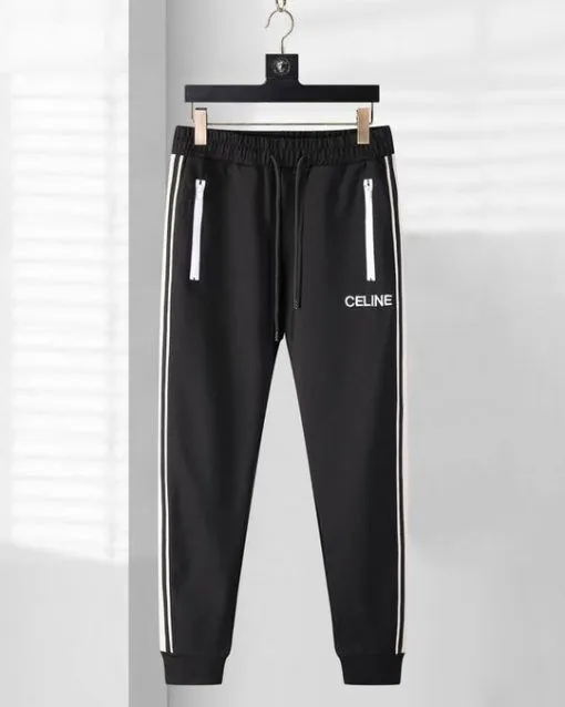 Celine Tracksuit Black Logo