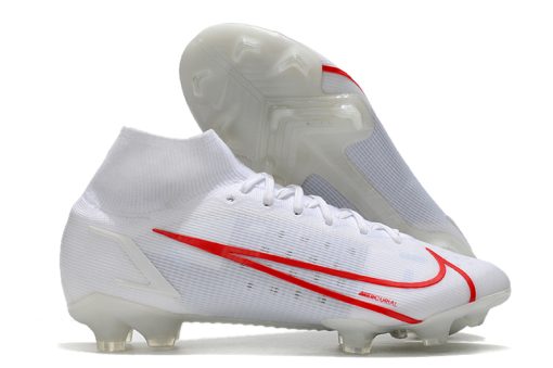 Mercurial Superfly Elite FG White Red