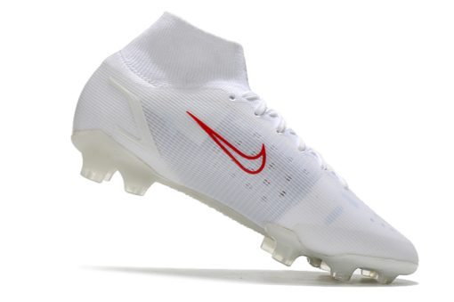 Mercurial Superfly Elite FG White Red
