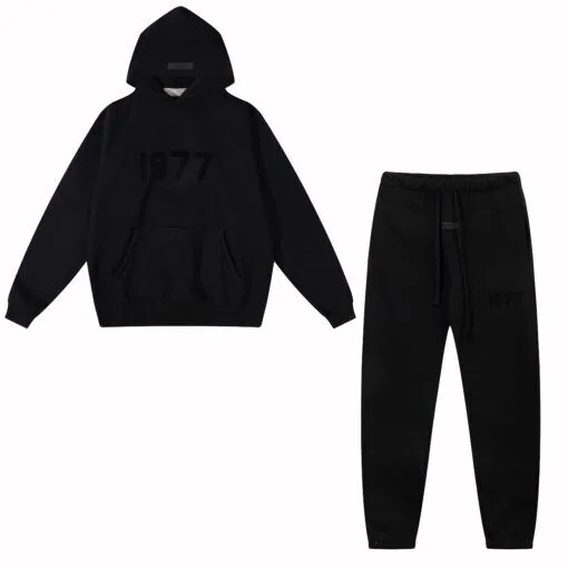 Essentials Tracksuit Black