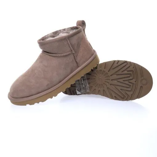 UGG W Classic Ultra Mini “Reindeer grey Plush”