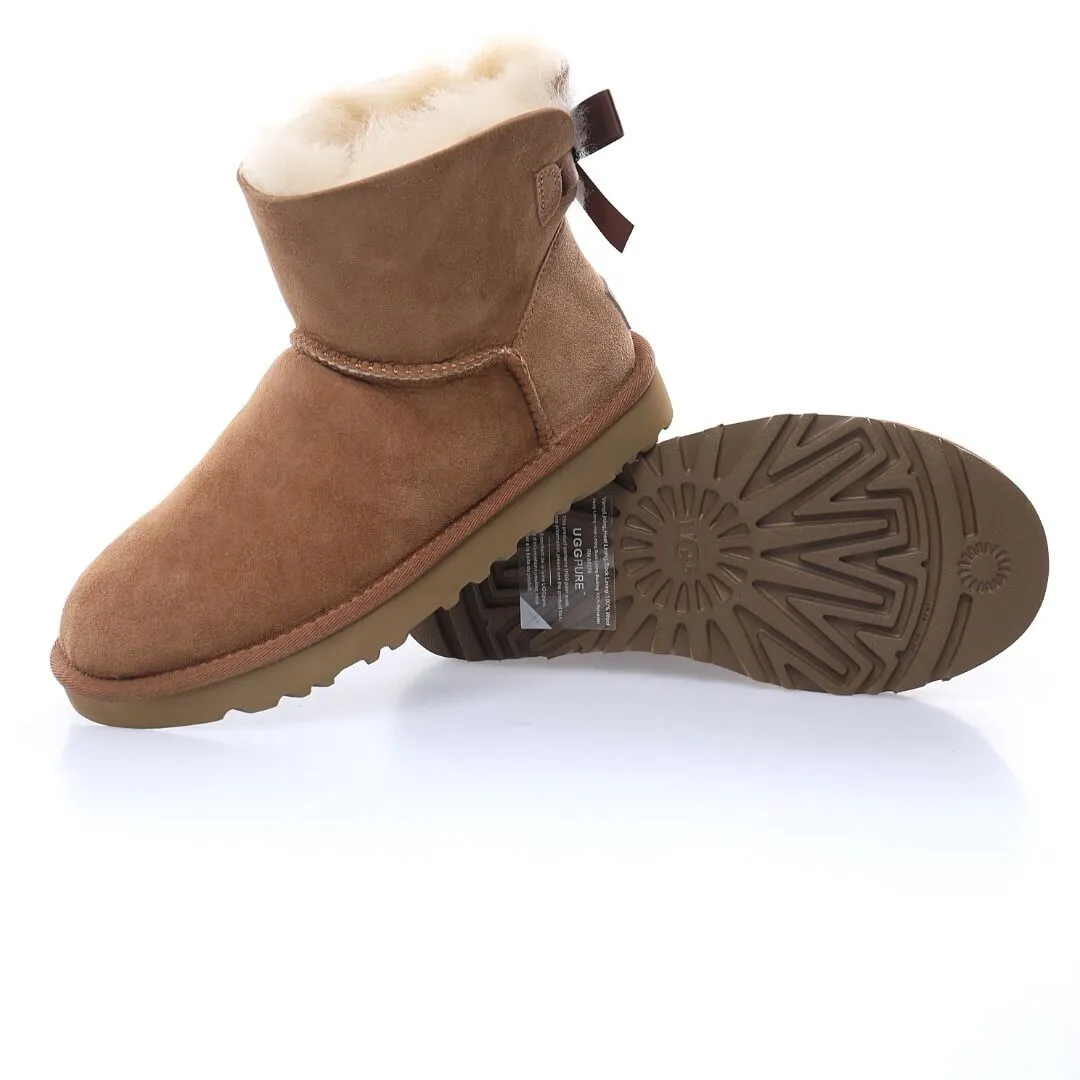 UGG W Mini Bailey Bow II “Coke Brown bow 2.0”