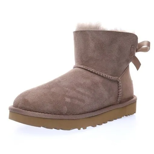 UGG W Mini Bailey Bow II “Reindeer grey bow 2.0 “