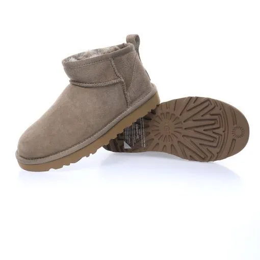 UGG W Classic Ultra Mini “Chestnut Brown Plush”