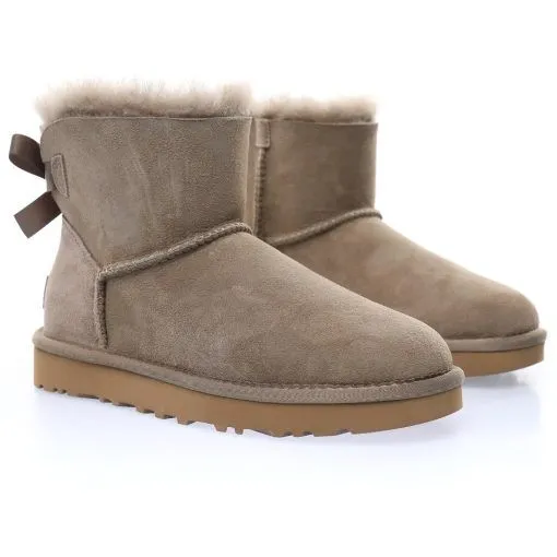 UGG W Mini Bailey Bow II “Chestnut brown bow 2.0”