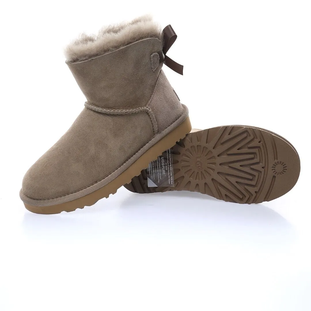 UGG W Mini Bailey Bow II “Chestnut brown bow 2.0”