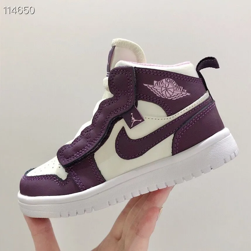 Nike Air Jordan 1 Black purple