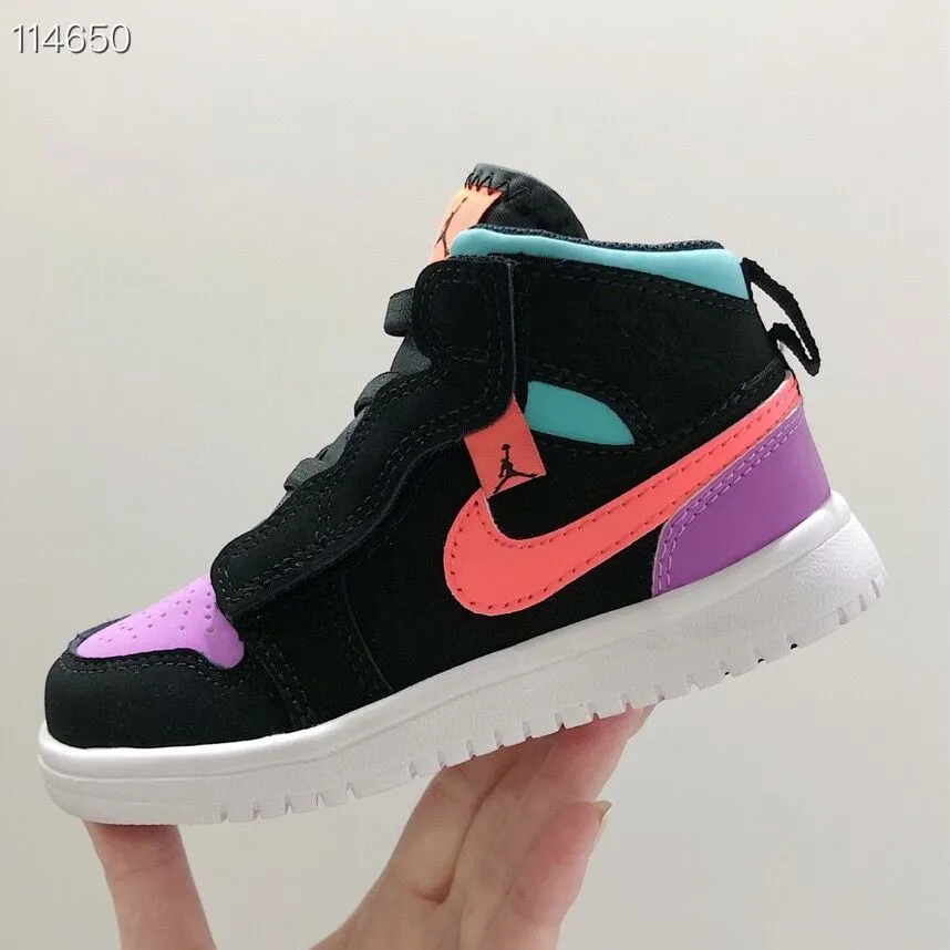 Nike Air Jordan 1 Black purple