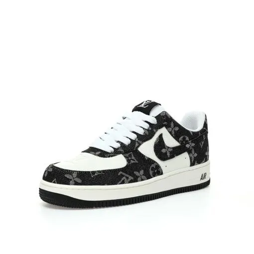 Louis Vuitton x Nike Air Force 1 07 LV8 Low”Black/White/LV Monogram”