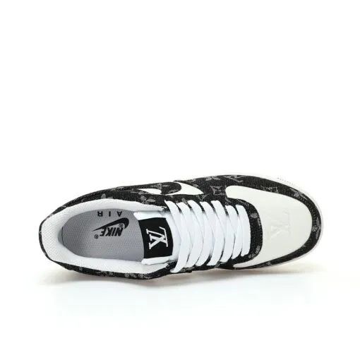 Louis Vuitton x Nike Air Force 1 07 LV8 Low”Black/White/LV Monogram”