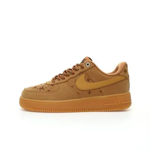 Louis Vuitton x Nike Air Force 1 07 LV8 Low”Wheat/Brown/LV Monogram”