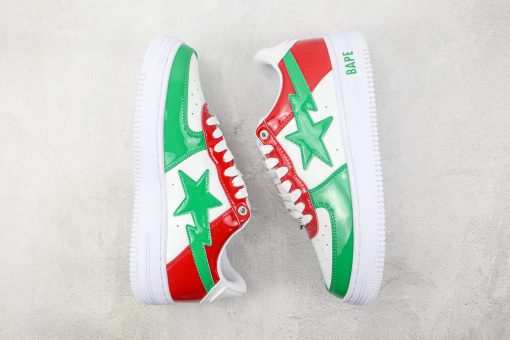 Nike Air Force Bape White Green Red