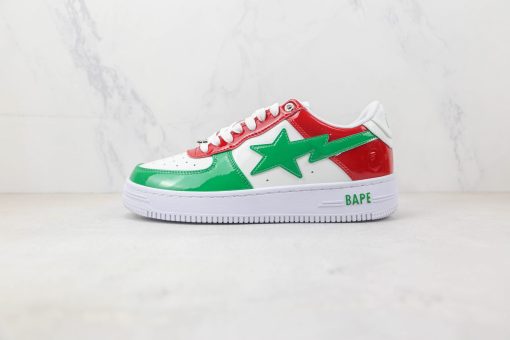 Nike Air Force Bape White Green Red