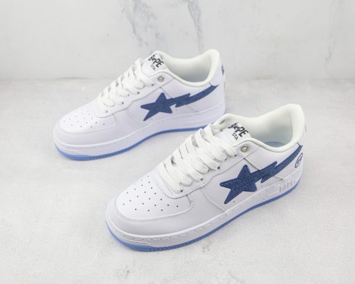 Bape force Blue White