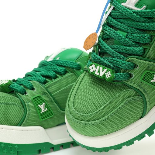 Louis Vuitton Trainer Maxi Low Canvas Sneaker