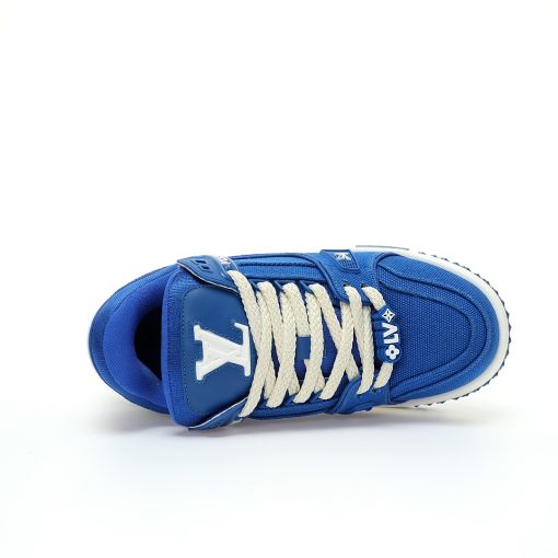 Louis Vuitton Trainer Maxi Low Canvas Sneaker