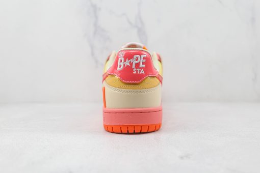 Bape Sk8 Sta Orange Red