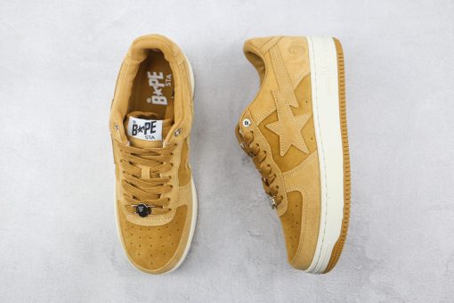 Bape force yellow brown