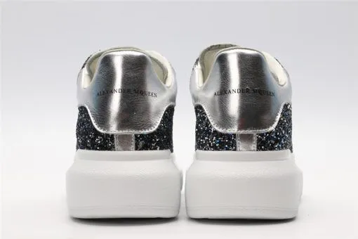 Alexander McQueen Metallic Silver