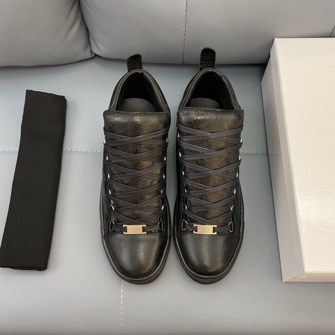 Shiny Black Leather