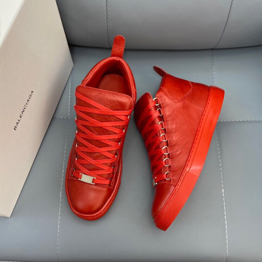 Shiny Red Leather