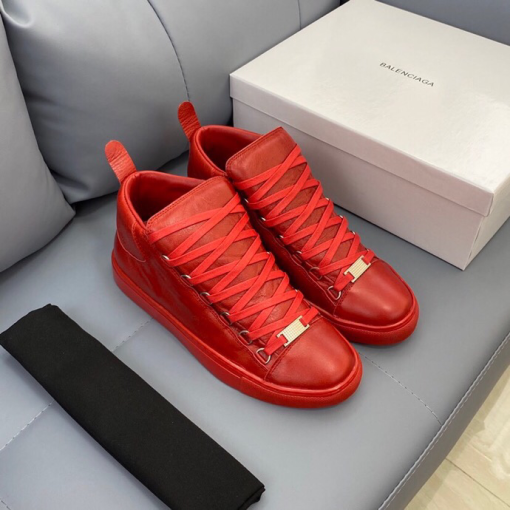 Shiny Red Leather