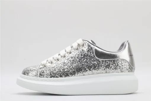 Alexander McQueen Metallic White