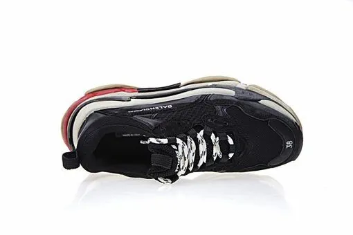 Triple S Black White Red