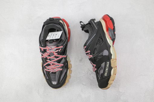Balenciaga Track Sneakers Red Black