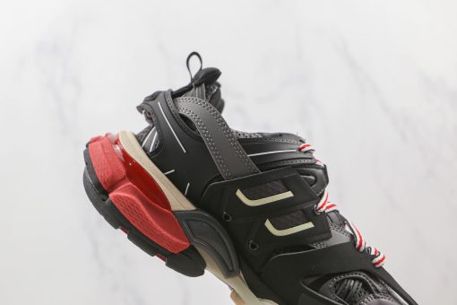Balenciaga Track Sneakers Red Black