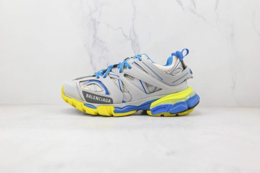 BALENCIAGA Track Grey yellow blue