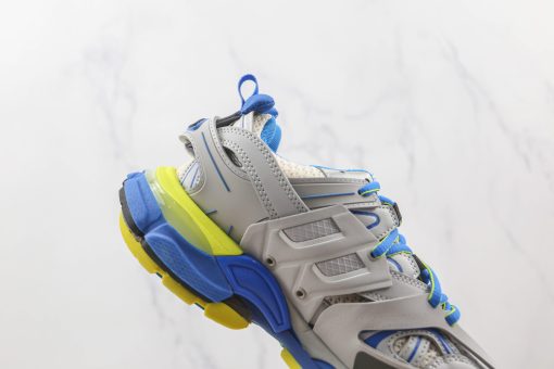 BALENCIAGA Track Grey yellow blue