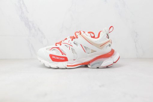 Balenciaga Track Sneakers White Red