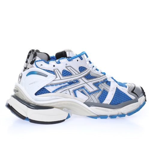 BALENCIAGA Runner Sneaker”Blue/White/Silver”