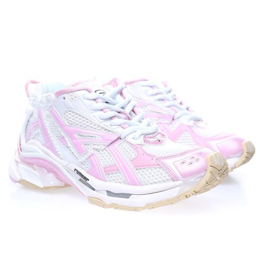 BALENCIAGA Runner Sneaker”White/Pink”