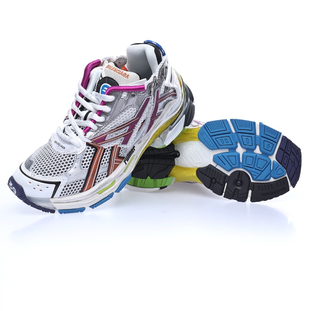 BALENCIAGA Runner Sneaker”Sliver/Purple”