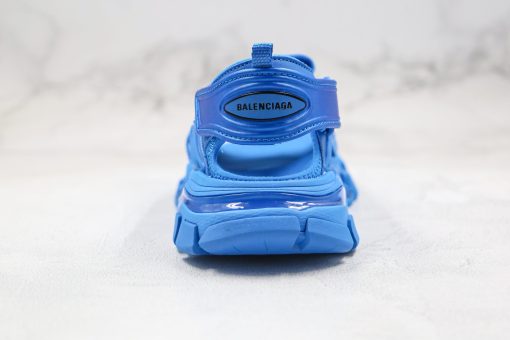 Balenciaga Velcro sandals blue