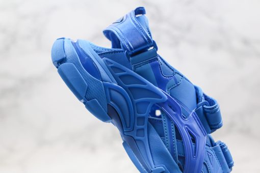 Balenciaga Velcro sandals blue
