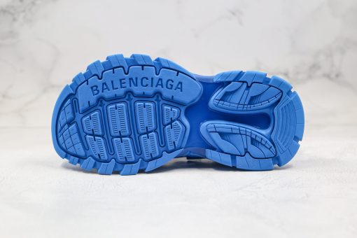 Balenciaga Velcro sandals blue
