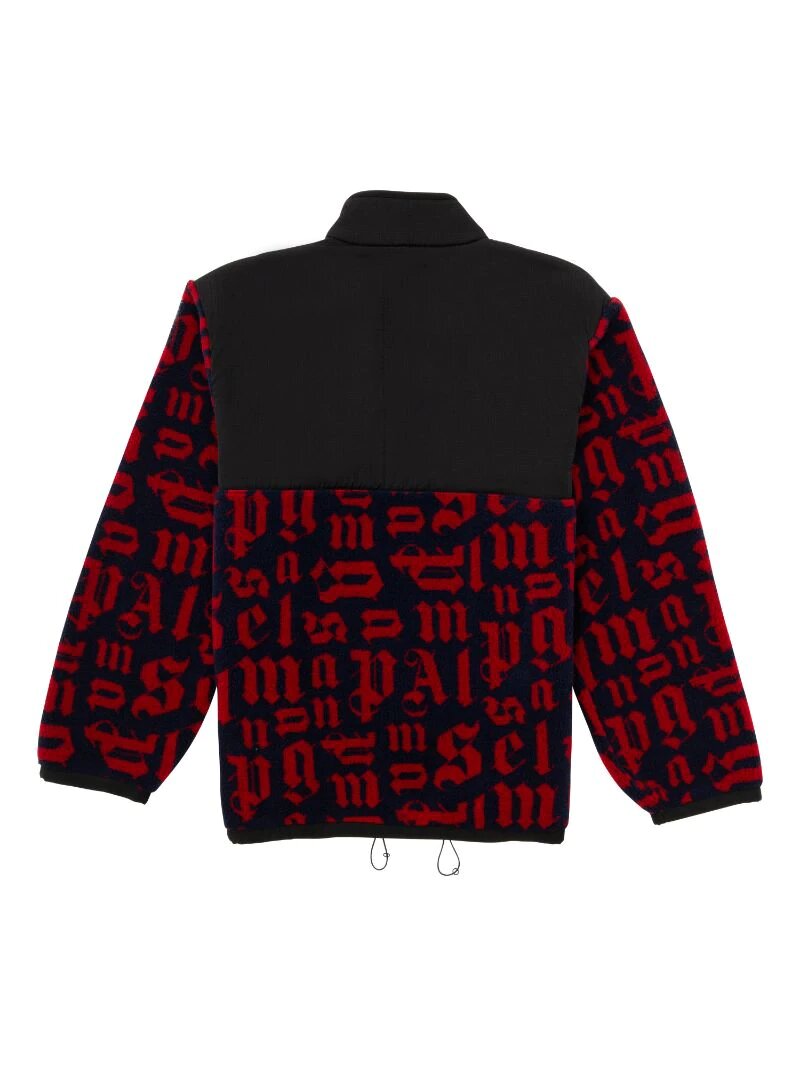 PALM ANGELS MONOCRAM PILE JACKET