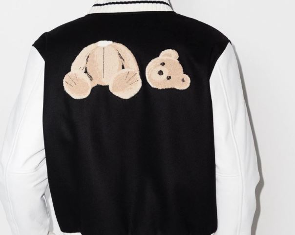 PALM ANGELS X BROWNS 50 LOGO BOMBER JACKET