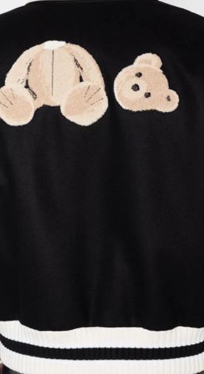 PALM ANGELS X BROWNS 50 LOGO BOMBER JACKET