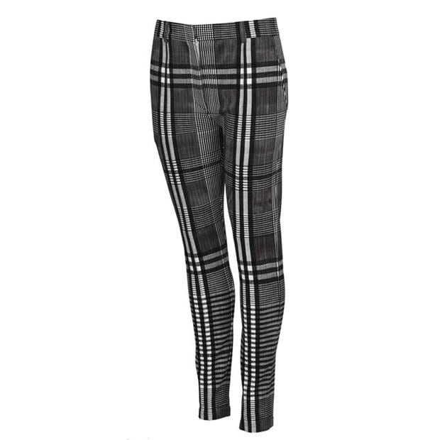 BURBERRY CHECK LEGGINGS