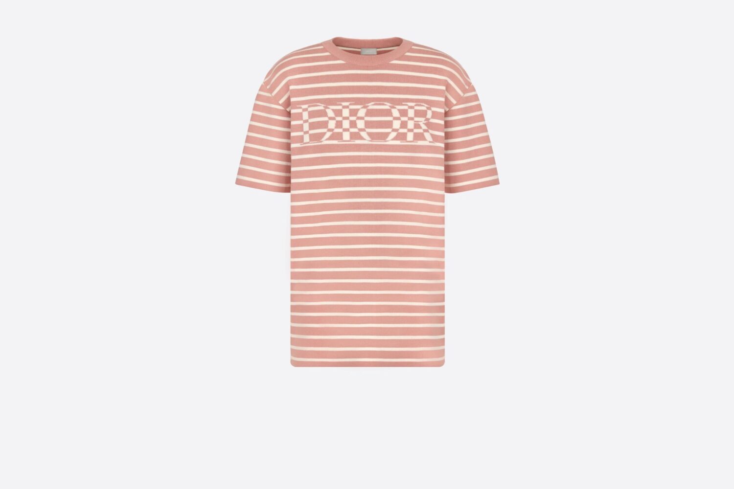 OVERSIZED “DIOR” STRIPED T-SHIRT